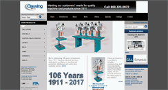Desktop Screenshot of clausing-industrial.com